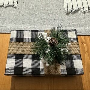 Buffalo Check Decorative Present